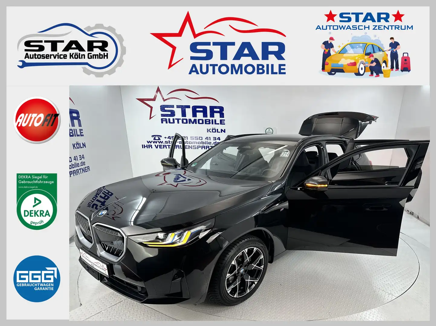 BMW X3 X3 20d xDrive M Sport Mild Hybrid*P.Dach*LED*EU 6e Schwarz - 1