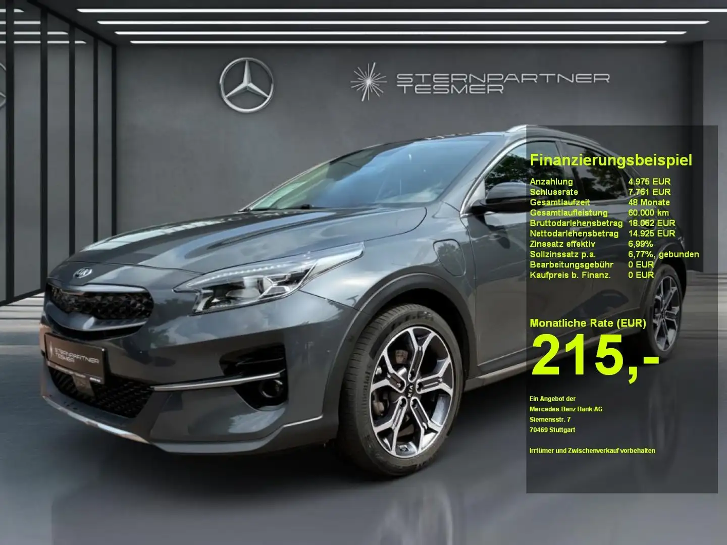 Kia XCeed Platinum Edition Plug-in Hybrid LED+PANO Grau - 1