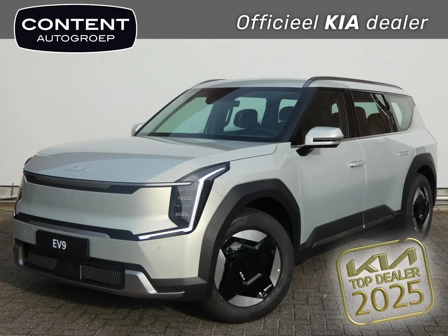 Kia EV9 76,1kWh 217pk RWD First Edition | VERSCHILLENDE AL Zilver - 1