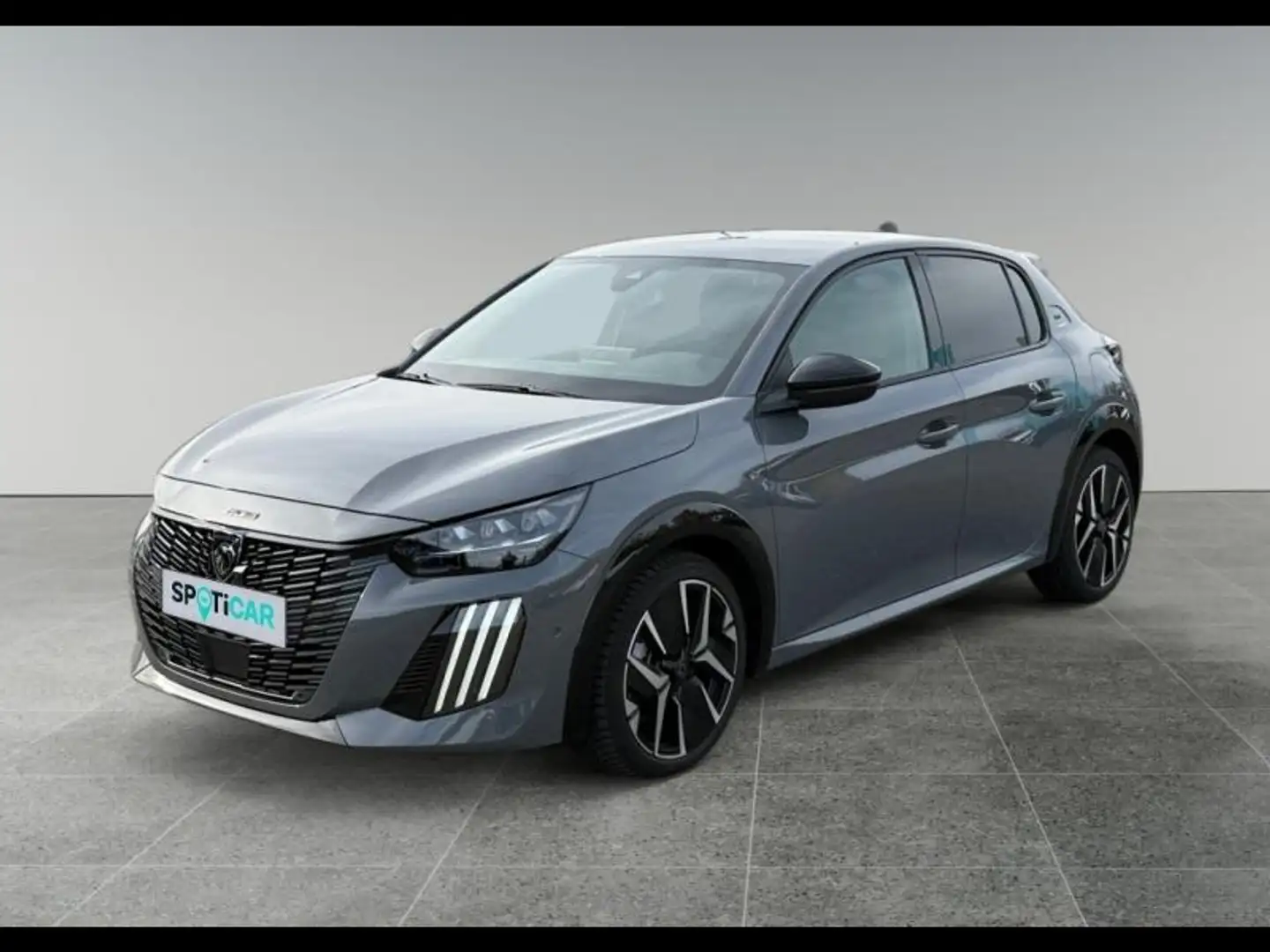 Peugeot 208 1.2 Hybrid 136ch GT e-DCS6 Gris - 1