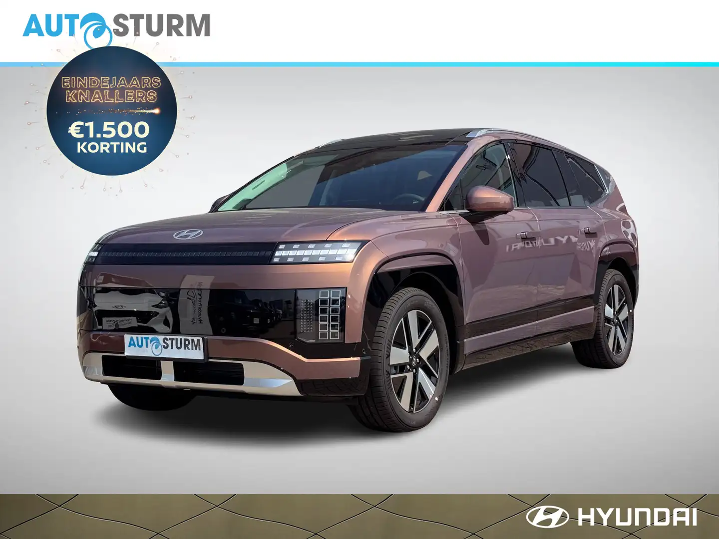 Hyundai IONIQ 9 Connect+ AWD 7p. 110.3 kWh Hnědá - 1