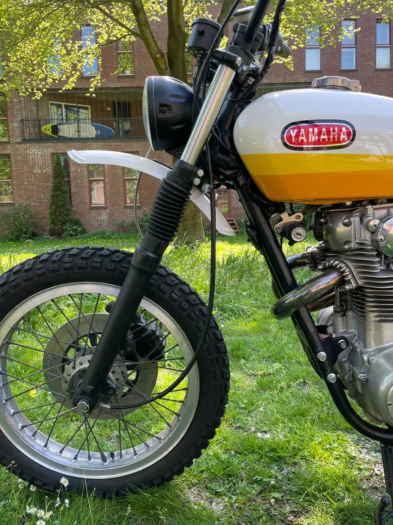 Yamaha XS 650 Bianco - 2