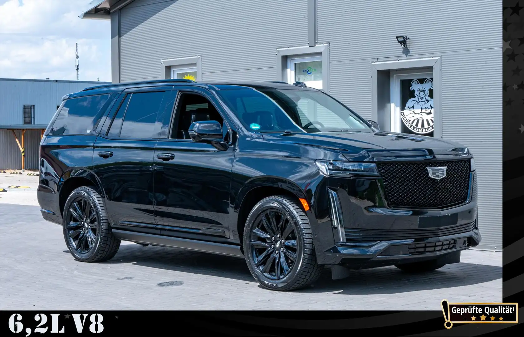 Cadillac Escalade 6,2l Sport Platinum,Nachtsicht,Luft, Noir - 1