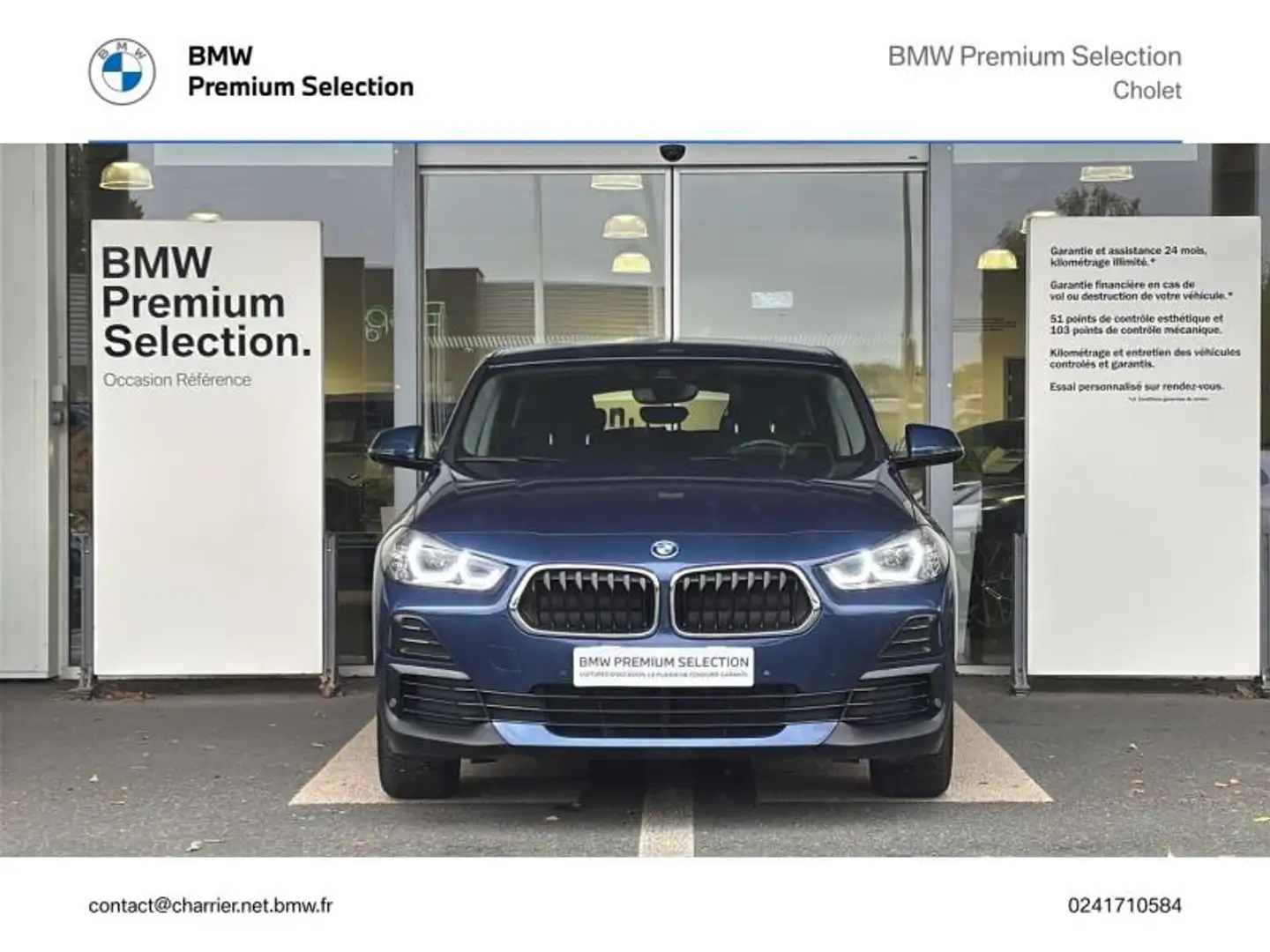 BMW X2 xDrive25eA 220ch Lounge Euro6d-T 6cv Blau - 2
