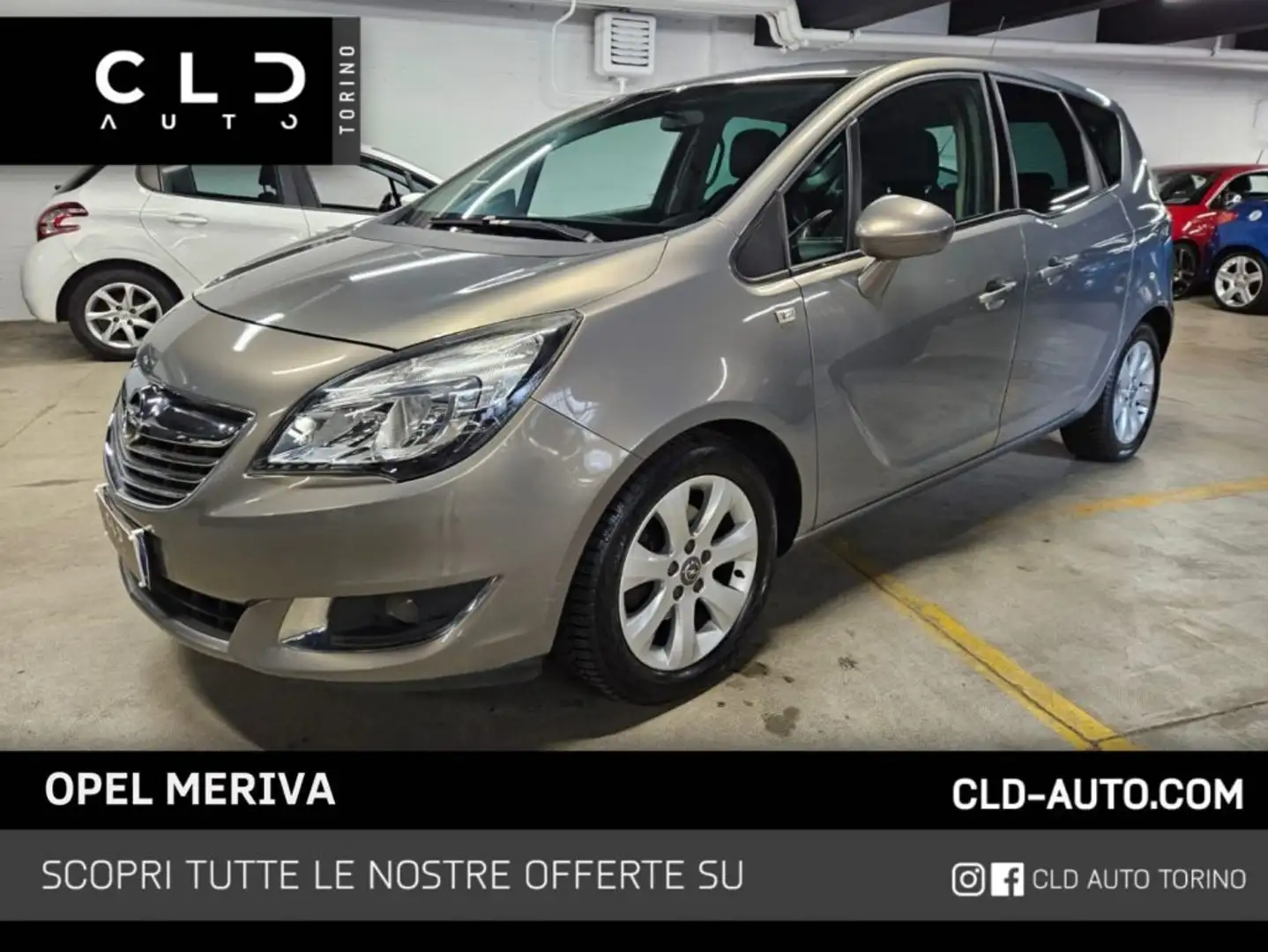 Opel Meriva 1.3 CDTI 95CV ecoFLEX Grigio - 1