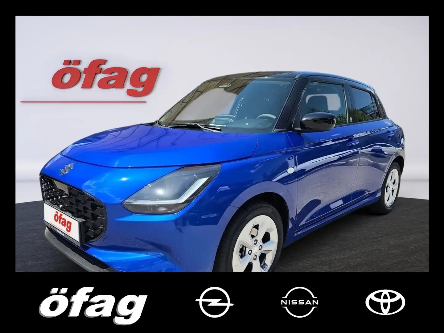 Suzuki Swift 1.2 Hybrid Shine CVT LED+Navi+SHZ+Kam.+PDC Blau - 1