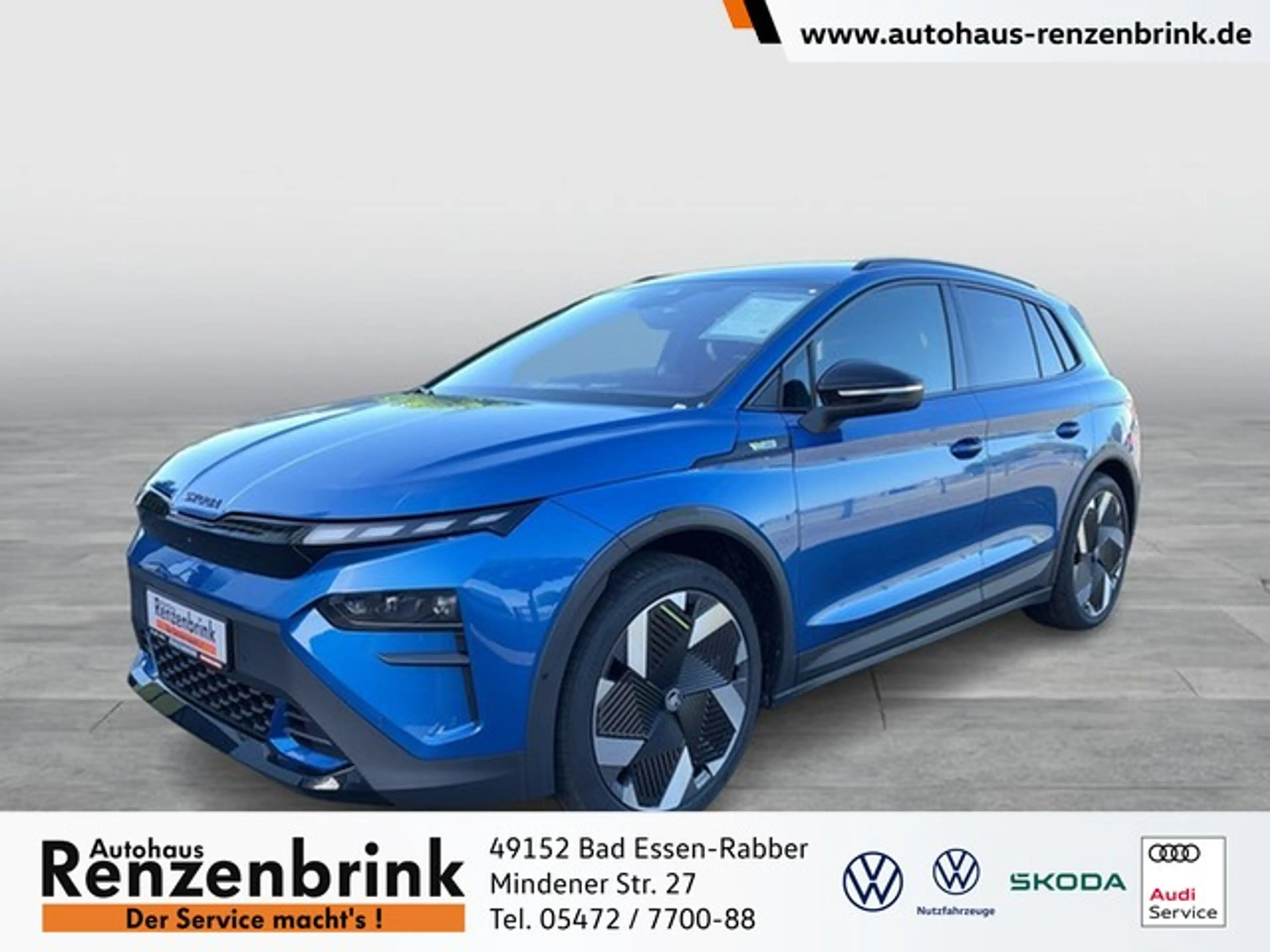 Skoda Elroq RS Lounge 4x4 AHK Matrix 360°