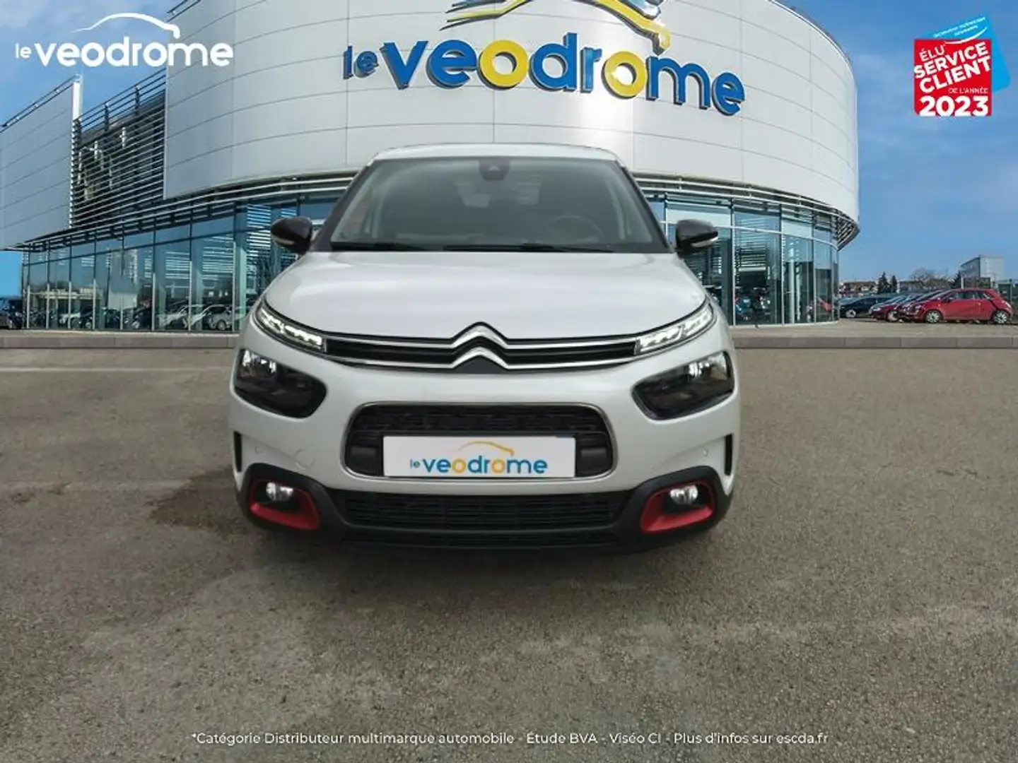 Citroen C4 Cactus PureTech 110ch S\u0026S Shine EAT6 E6.d-TEMP Blanc - 2