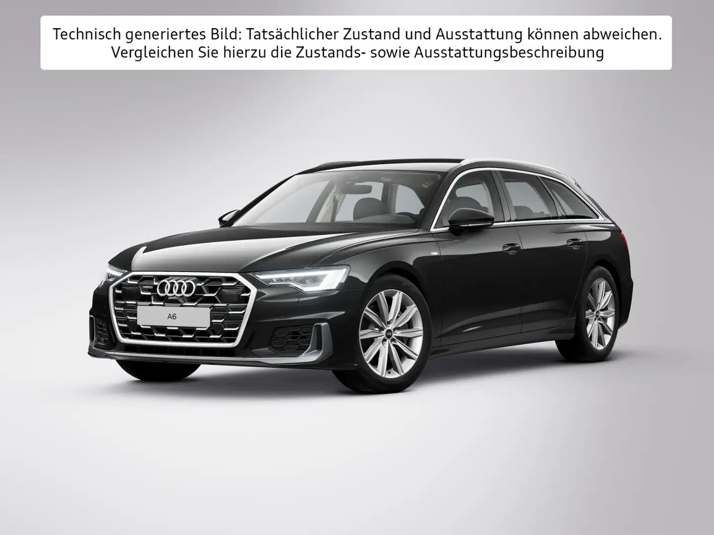Audi A6 Avant 45 TDI quattro S line Standh Schwarz - 2