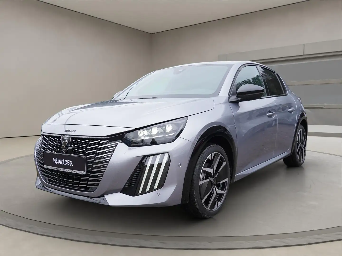 Peugeot 208 GT MHEV+Sitzheizung+Rückfahrkamera+LED+360°+ Argent - 1