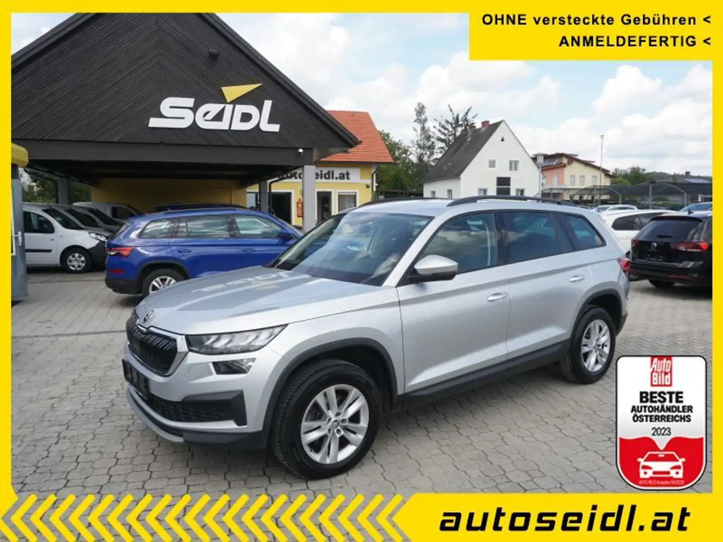 Skoda Kodiaq 1,5 TSI ACT Ambition DSG *2023er+VIRTUAL+NAVI* Silber - 1