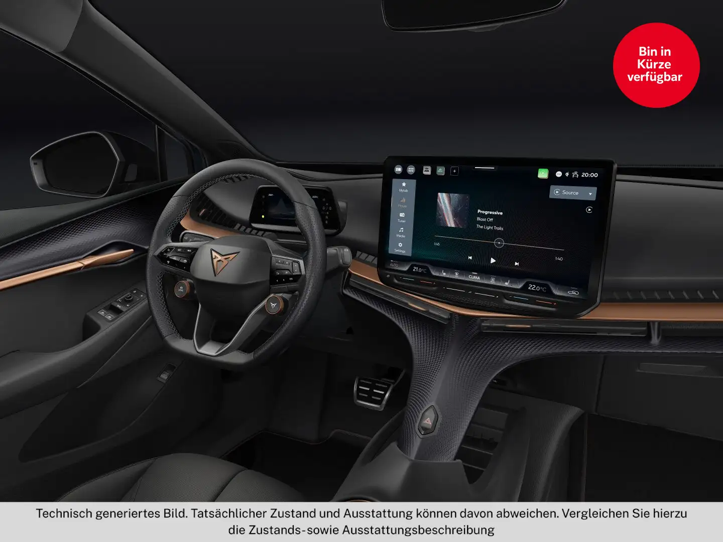 CUPRA Tavascan 210kW/286PS Blau - 2