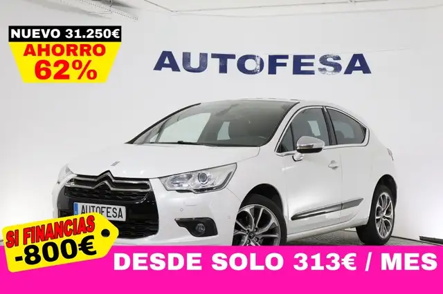 Citroen DS4 2.0 HDI 160CV SPORT CHIC AUTO 5P # NAVY, CUERO