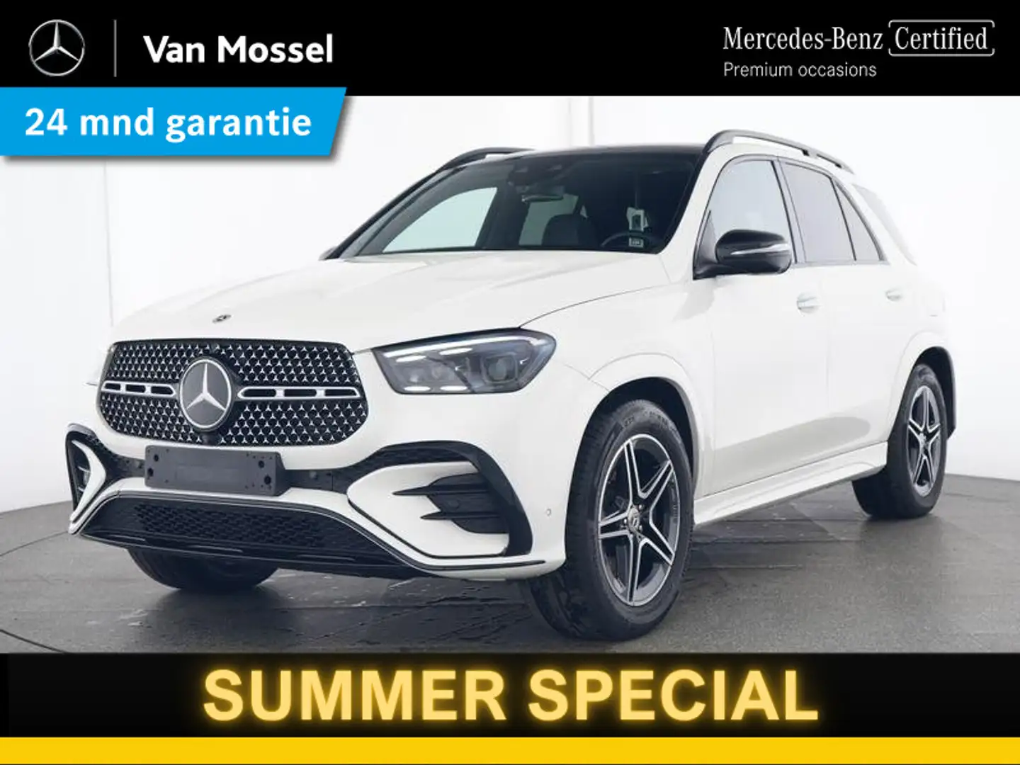 Mercedes-Benz GLE 400 e 4MATIC AMG Line Premium Plus / Comfortpakket ach Blanc - 1