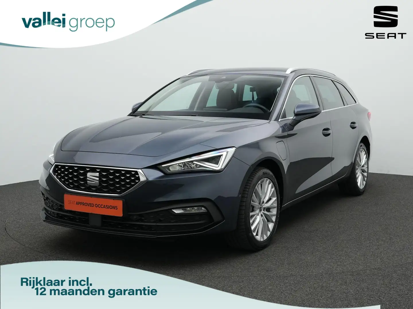 SEAT Leon Sportstourer 1.4 TSI 204 pk DSG eHybrid PHEV Xcell Grijs - 1