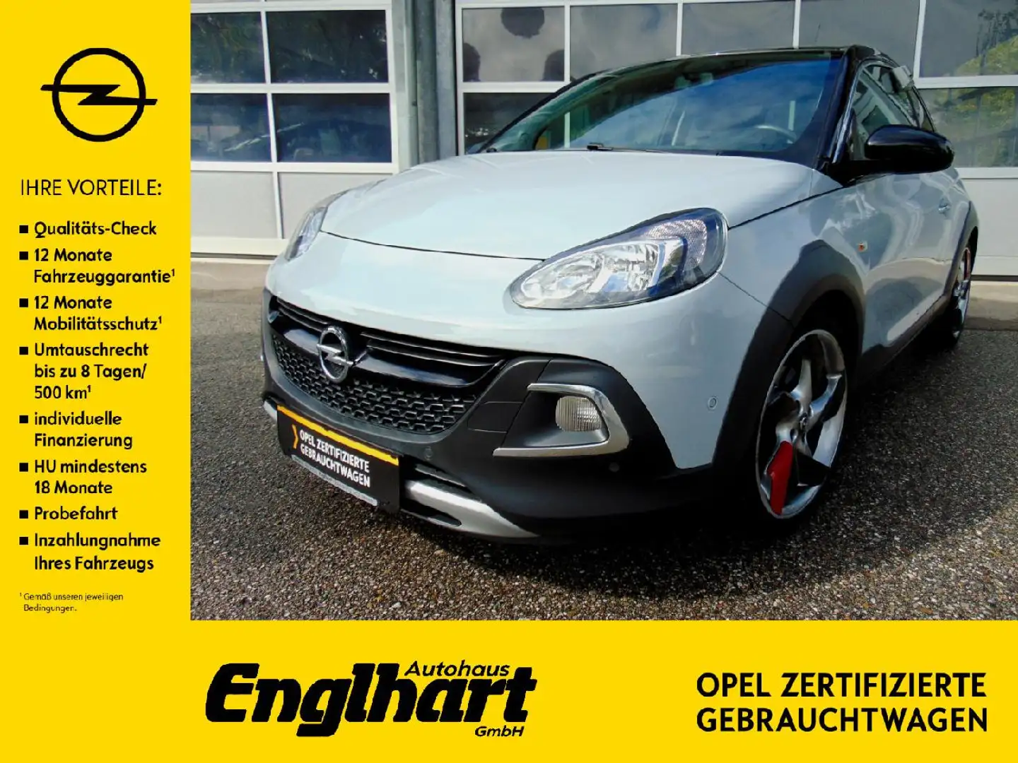 Opel Adam Adam Rocks 1.0 Turbo ecoFlex Grau - 1