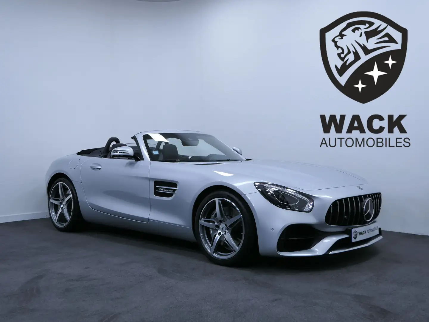 Mercedes-Benz AMG GT AMG GT ROADSTER 476 CV BVA7 / PREMIÈRE MAIN Argent - 1