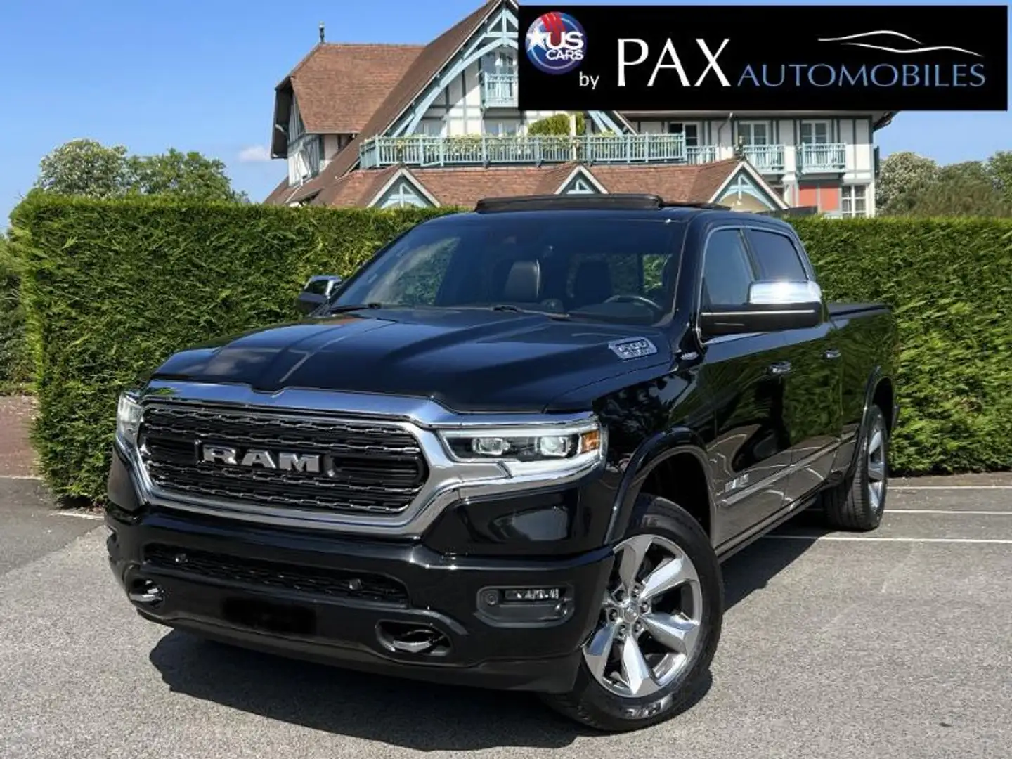 Dodge RAM 1500 5.7 V8 395 HEMI CREW CAB LIMITED Noir - 1