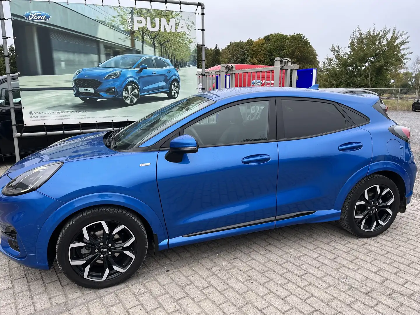 Ford Puma ST LIne X 155 pk mild hybrid ! Winter pack + driv Azul - 1
