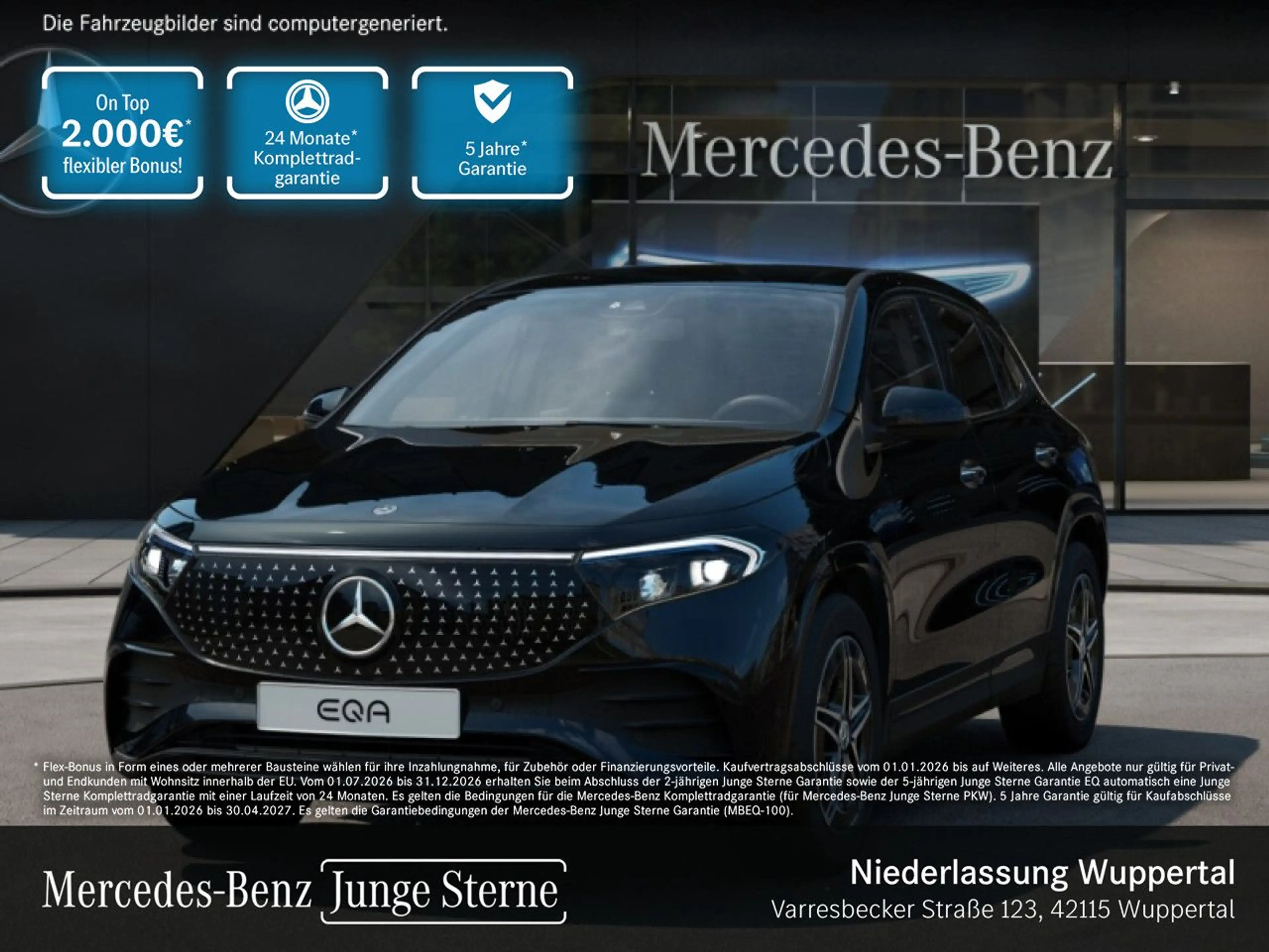 Mercedes-Benz EQA 250 AMG+NIGHT+PLUS-PAKET+AHK+KAMERA+KEYLESS