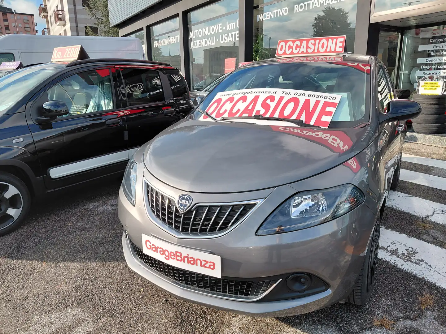 Lancia Ypsilon Ypsilon III 2021 1.0 firefly hybrid Silver s Grigio - 1