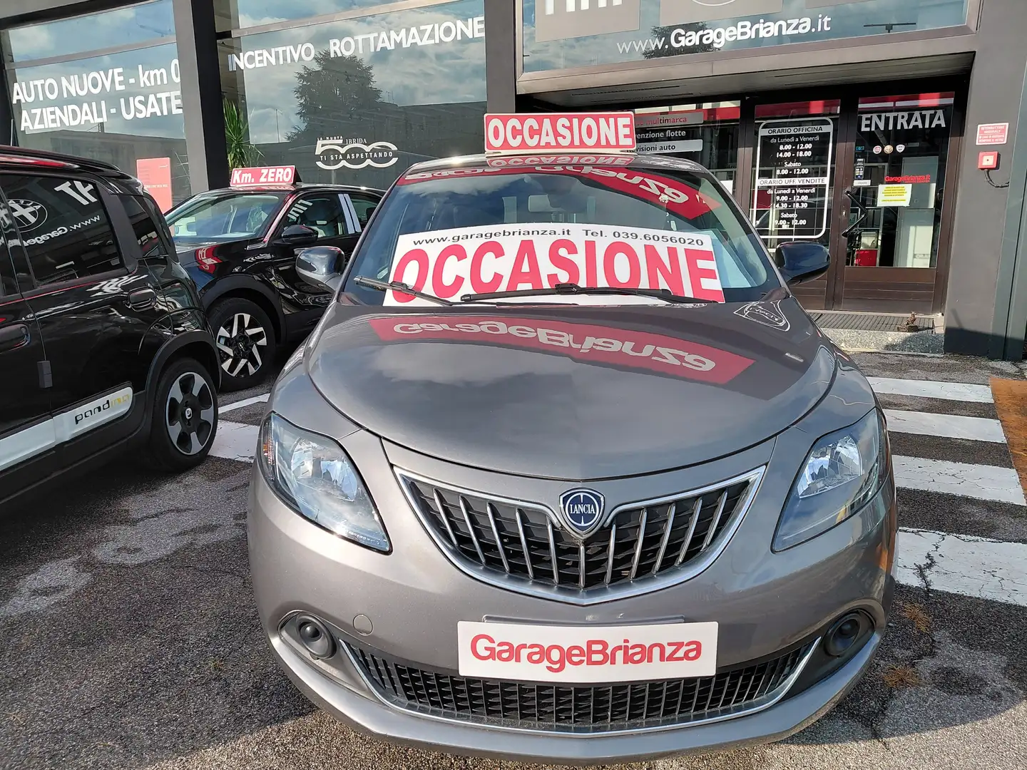 Lancia Ypsilon Ypsilon III 2021 1.0 firefly hybrid Silver s Grigio - 2