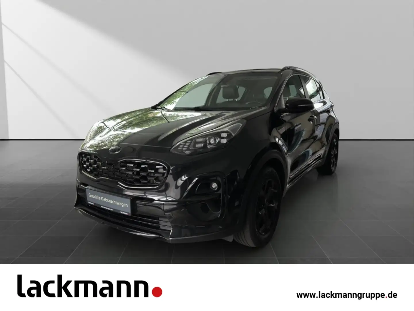 Kia Sportage 1.6 Black Edition*4WD*Navi*Leder*JBL*LED Schwarz - 1
