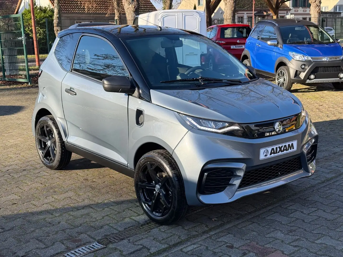 Aixam City E City Sport LED Mopedauto L6e Automatik Grau - 1