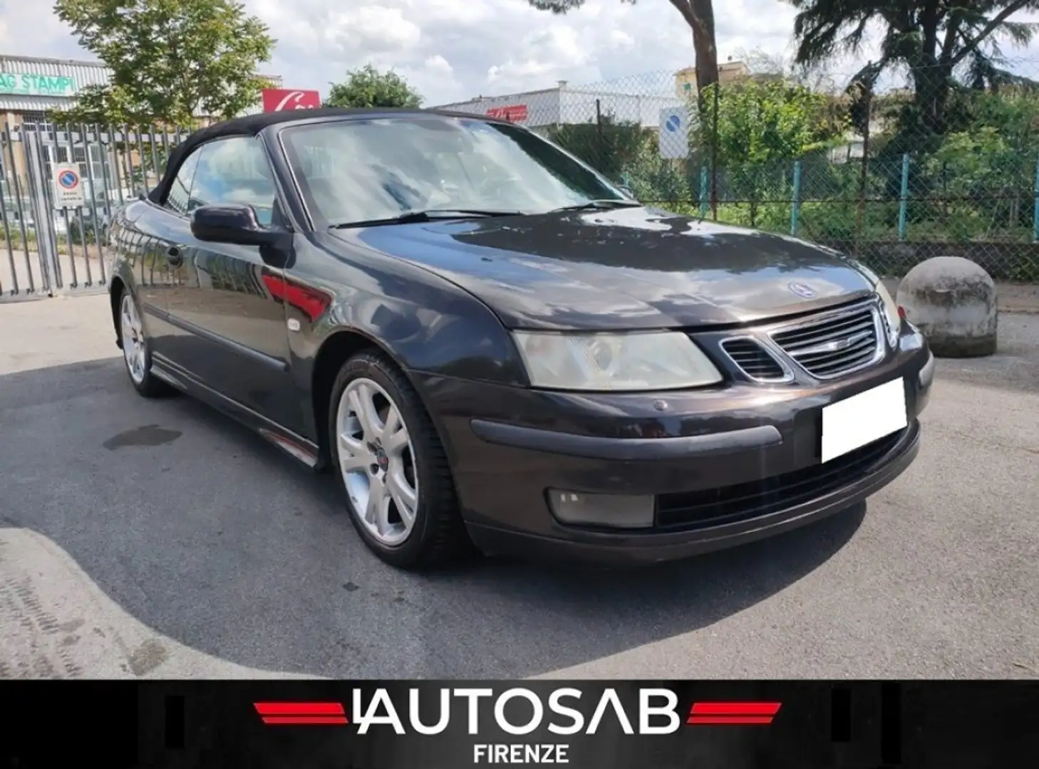 Saab 9-3 Cabriolet 2.0 T Aero 210 Cv Zwart - 1