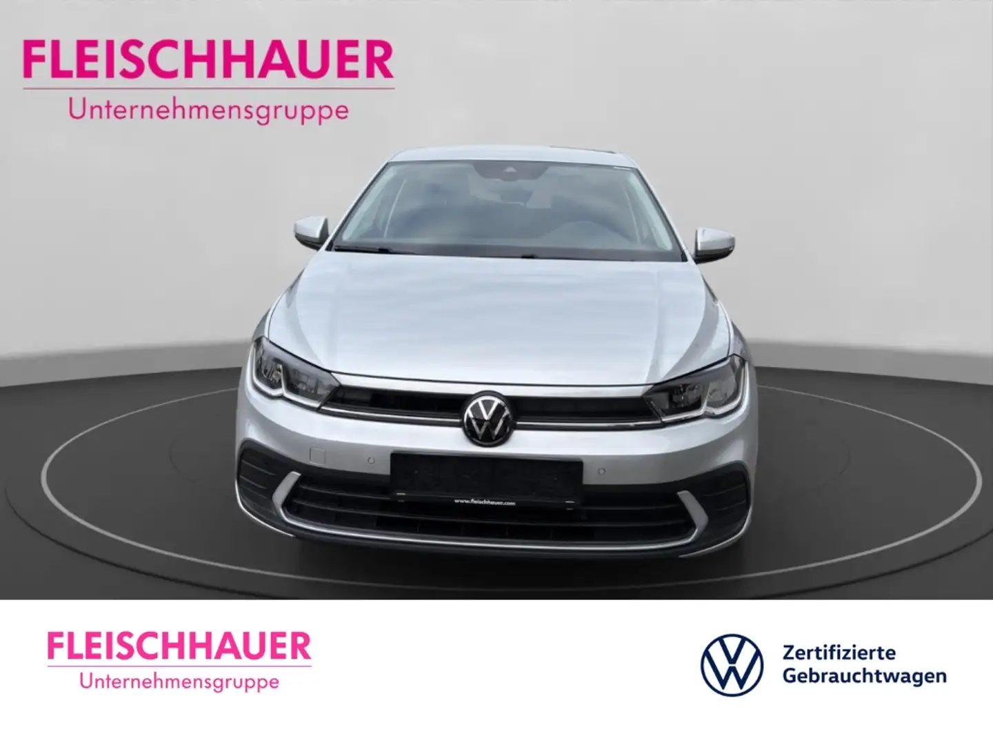 Volkswagen Polo VI Move TSI 1.0 Life+LED+KLIMAAUT+SHZ+DAB Silber - 2