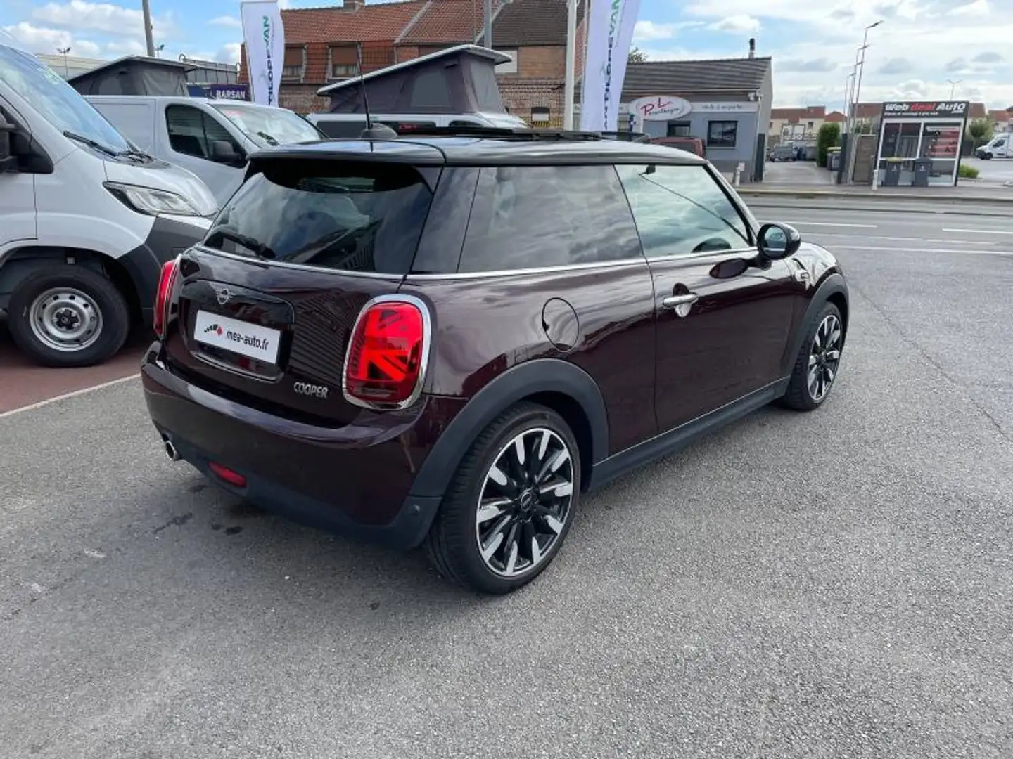 MINI Cooper Cooper 136ch Pure Burgundy BVA7 Euro6d-T Mauve - 2