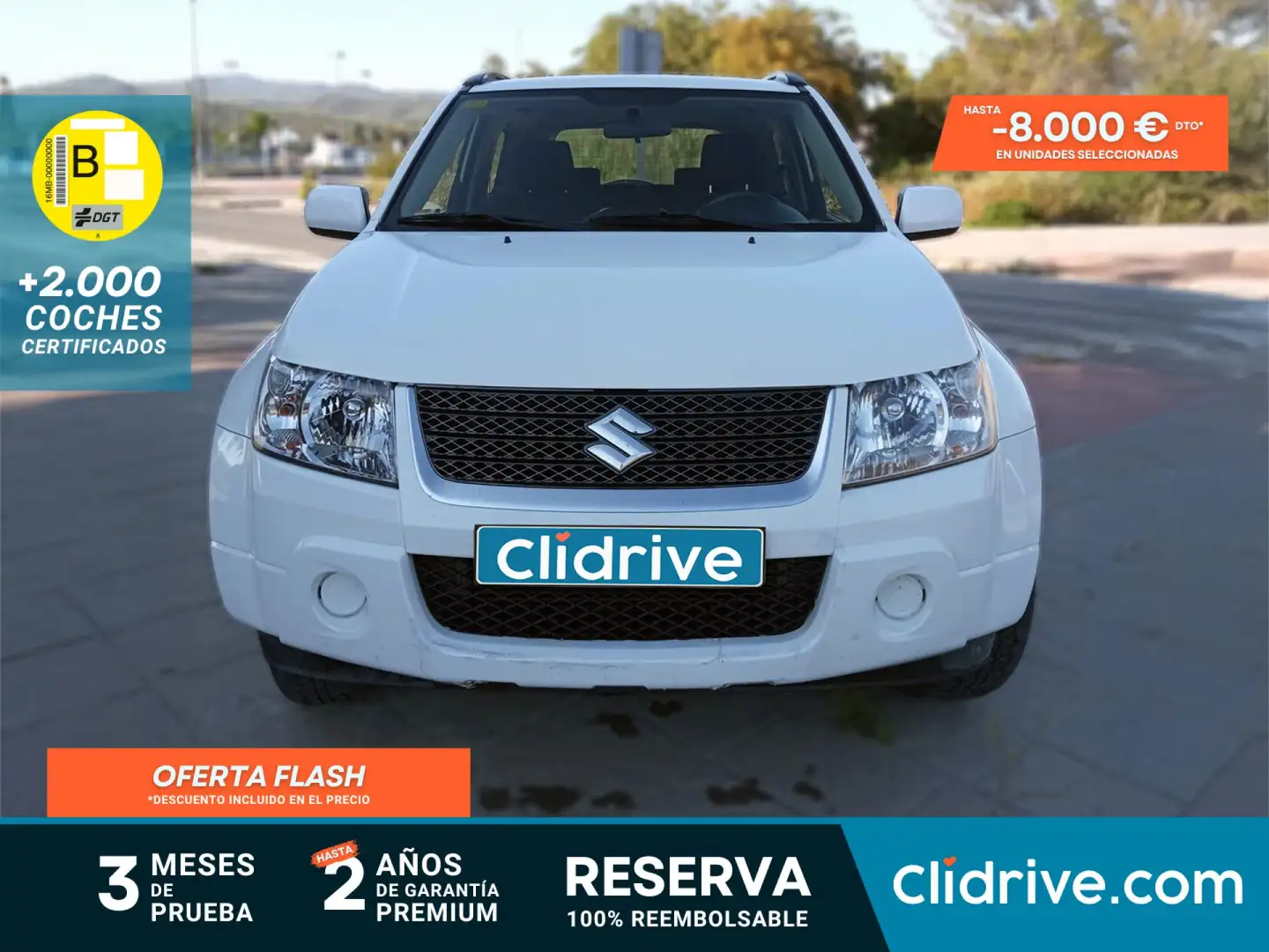 Suzuki Grand Vitara 1.9DDiS JX Blanco - 1
