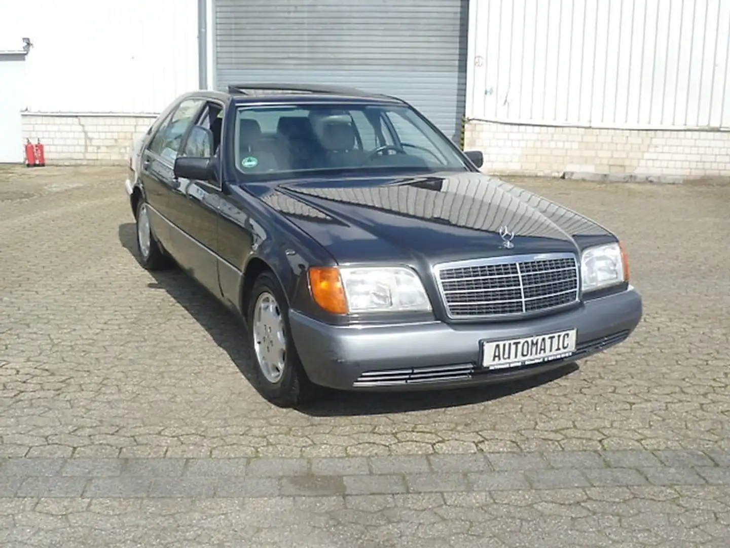 Mercedes-Benz S 280 S-Klasse W140 Automatik Blauschwarzmet. top Zustan Negro - 1