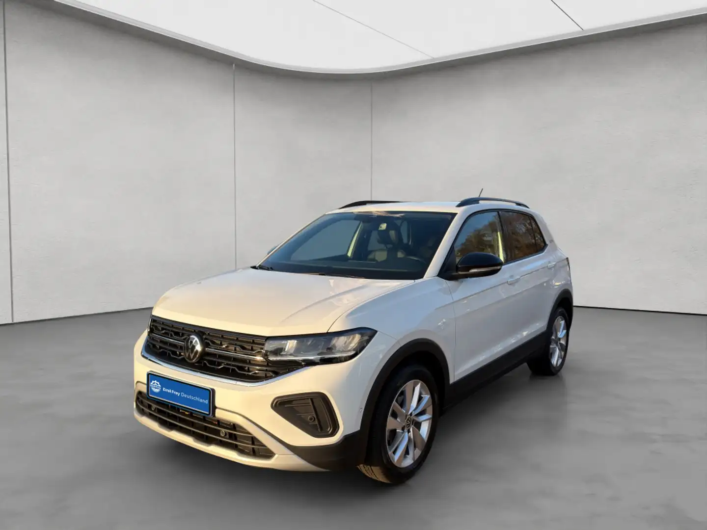 Volkswagen T-Cross 1.0 TSI Goal DSG AHK LED Navi Weiß - 2