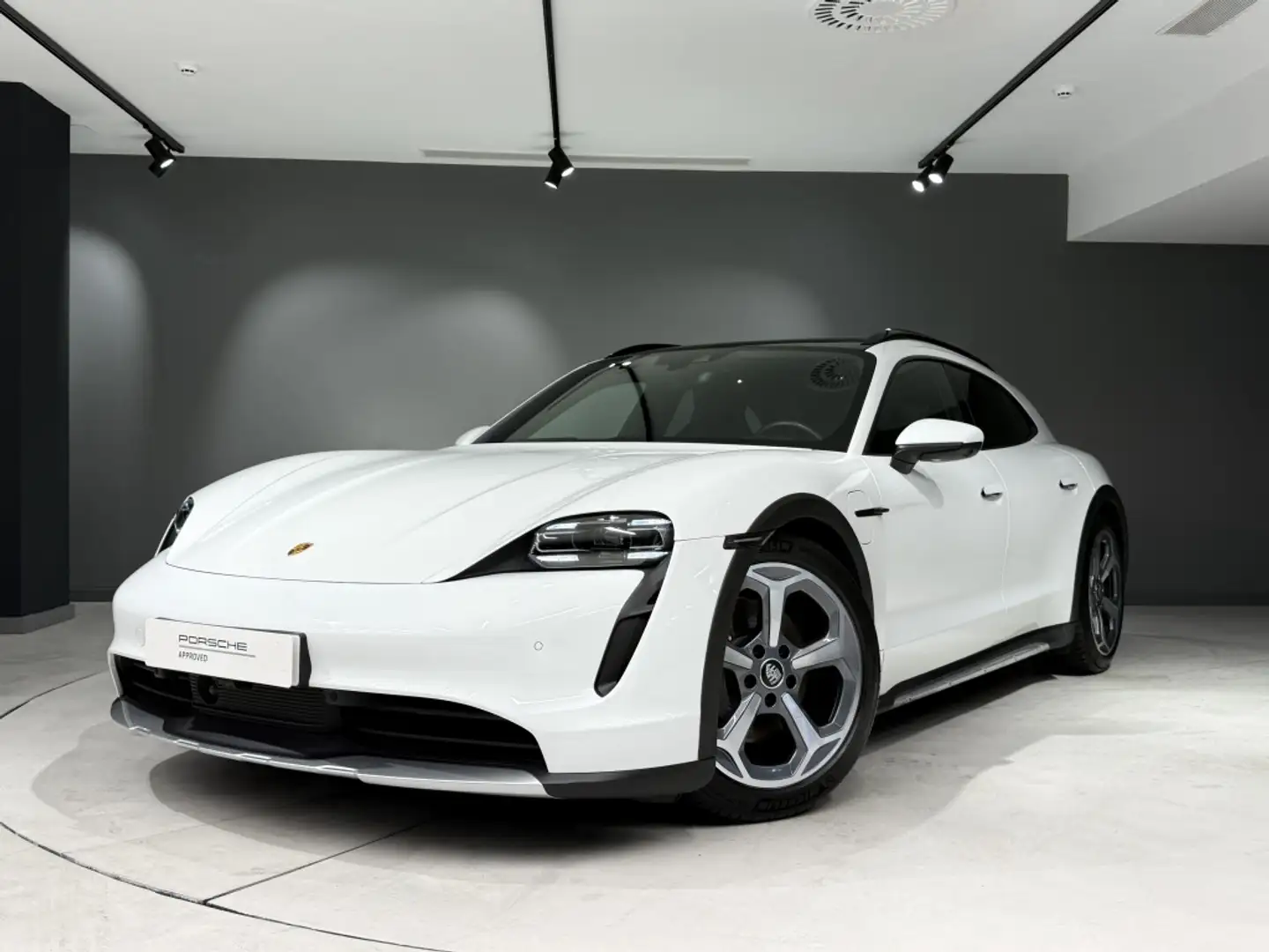 Porsche Taycan 4 Cross Turismo Blanco - 1