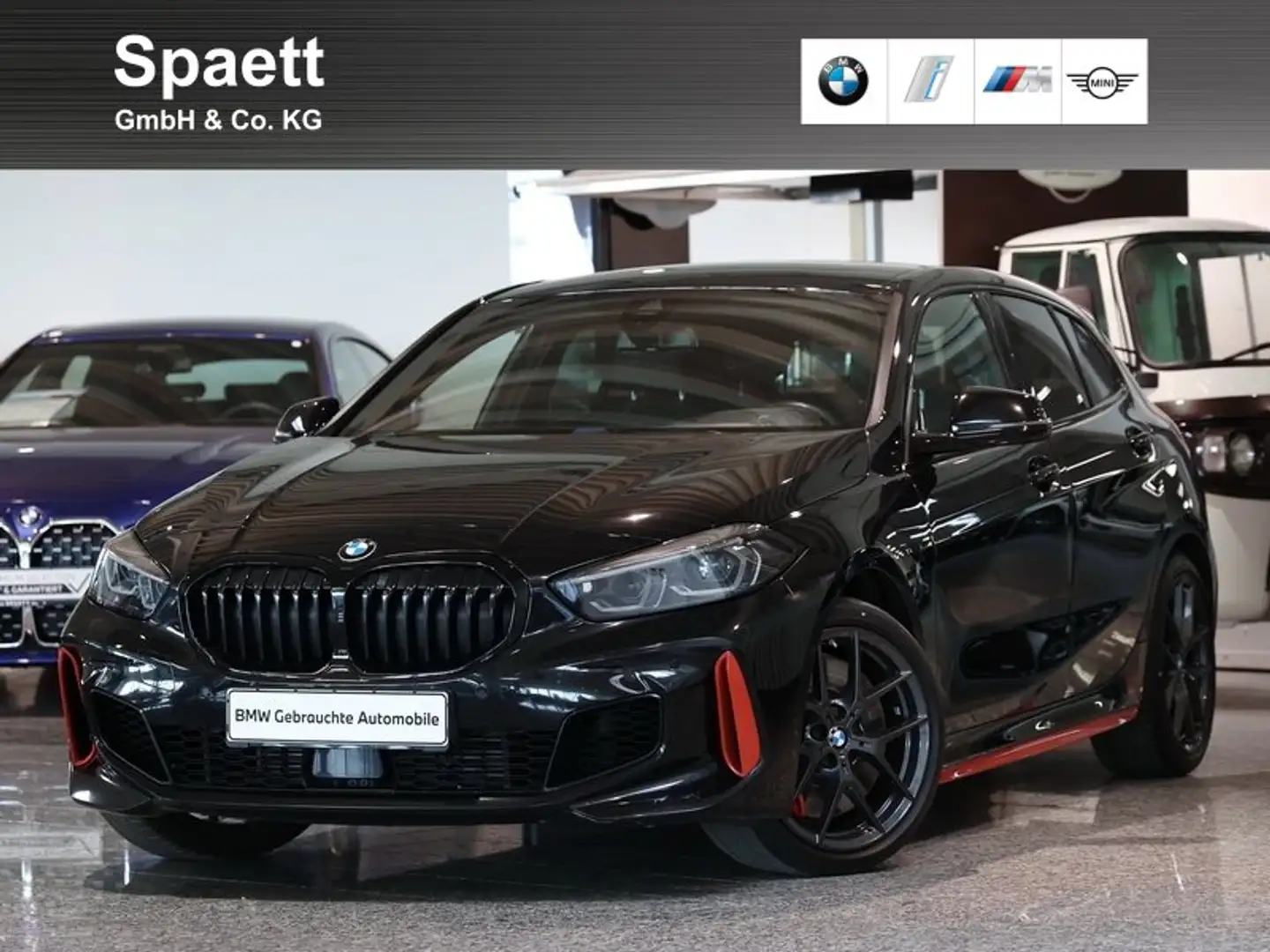 BMW 128 ti HarmKar. Adp.LED RFK 18Zoll LKHZ Schwarz - 1