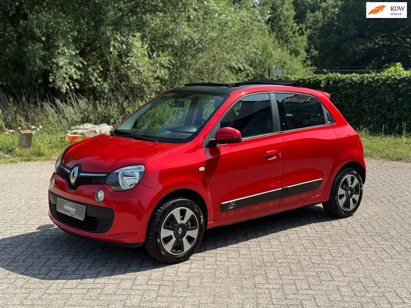 Renault Twingo 0.9 TCe Expression SCHUIFDAK I AIRCO I WEINIG KM I Rood - 1