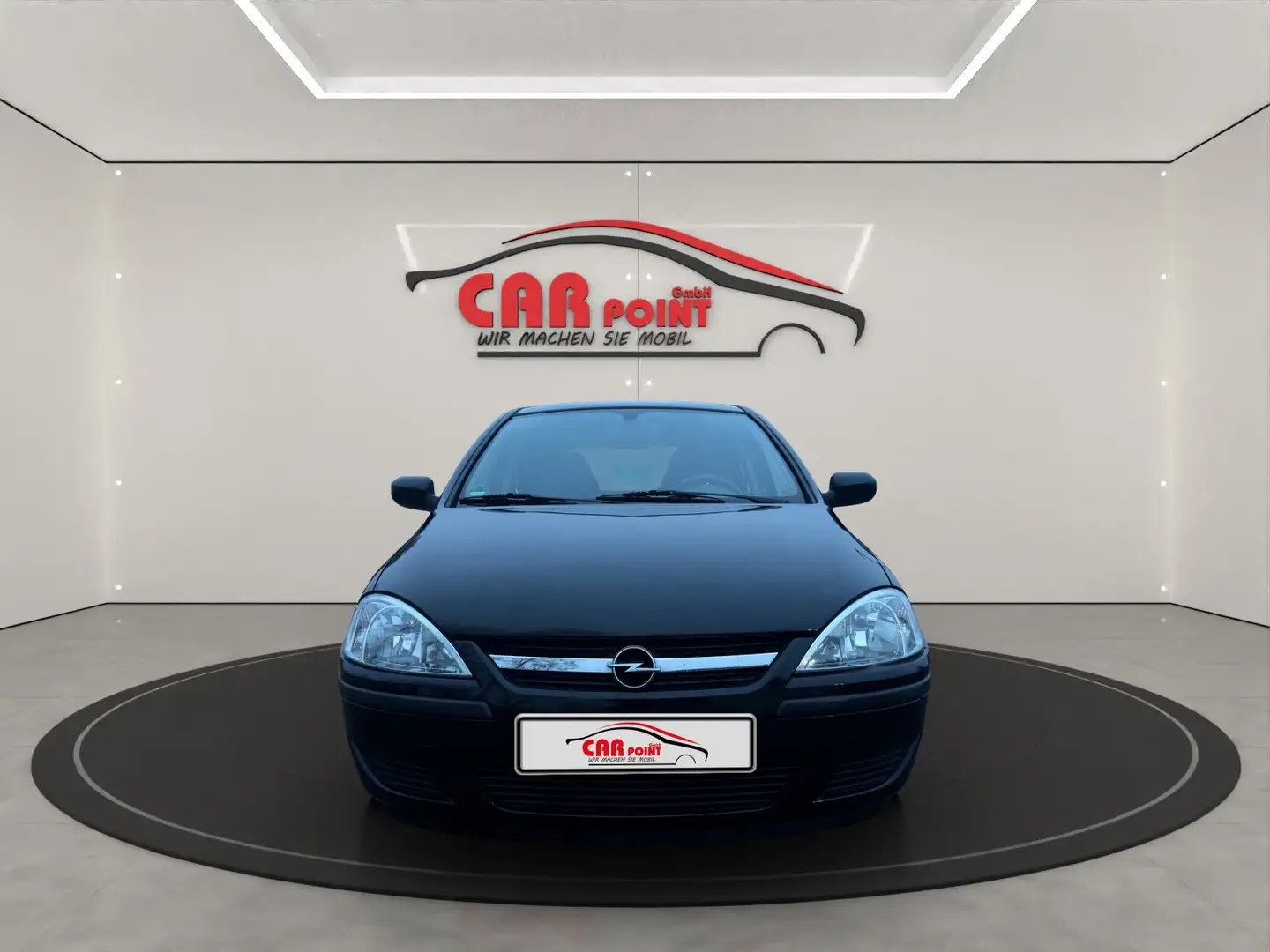 Opel Corsa 1.2 C 5-TÜRIG KLIMAANLAGE ZENTRAL SERVO TÜV Schwarz - 2