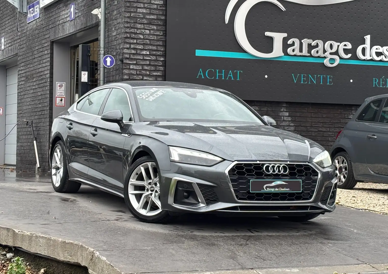 Audi A5 Sportback TDI - ! Business Edition S line ! - E6d Grijs - 2