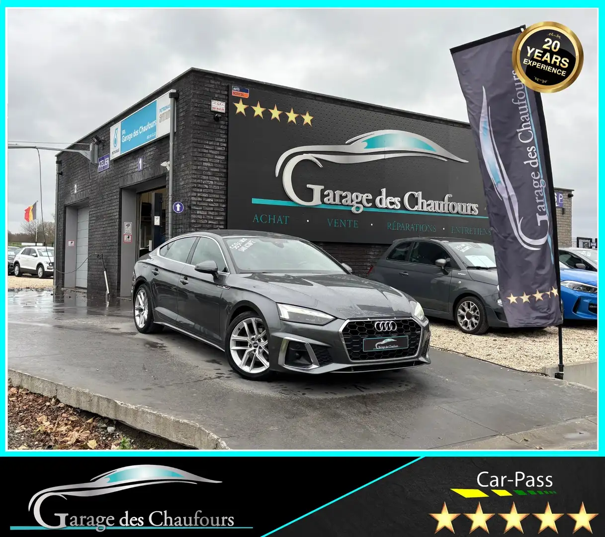 Audi A5 Sportback TDI - ! Business Edition S line ! - E6d Grau - 1