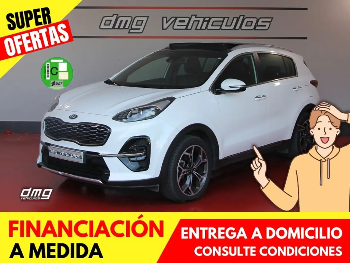 Kia Sportage 1.6 TGDi GT Line Xtreme 4x2 Blanc - 1