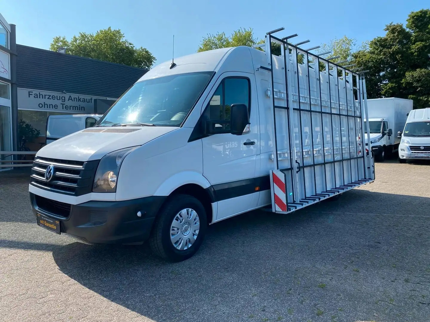Volkswagen Crafter Maxi Hoch+Lang L3-H2*Glaßtransporter* White - 1