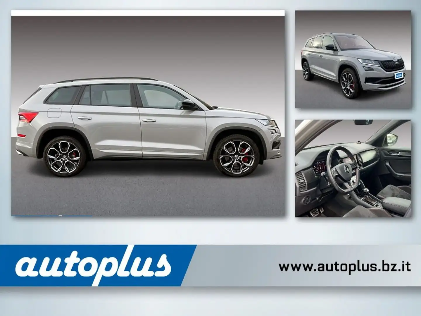 Skoda Kodiaq 2.0 BiTDI SCR 4x4 DSG RS Grigio - 1