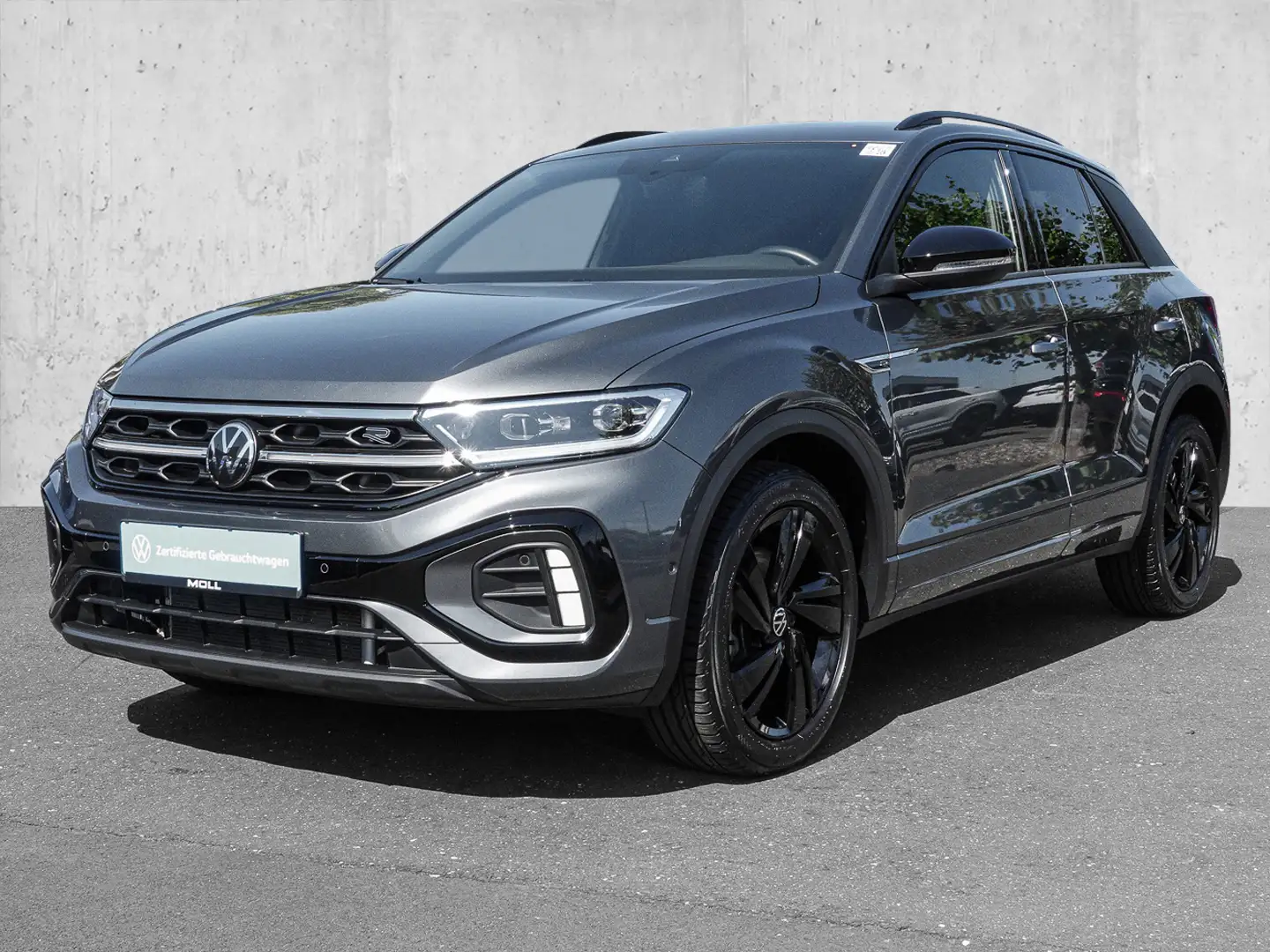 Volkswagen T-Roc 2.0 TDI DSG R-Line NAVI LM STANDHZG ACC Grau - 2