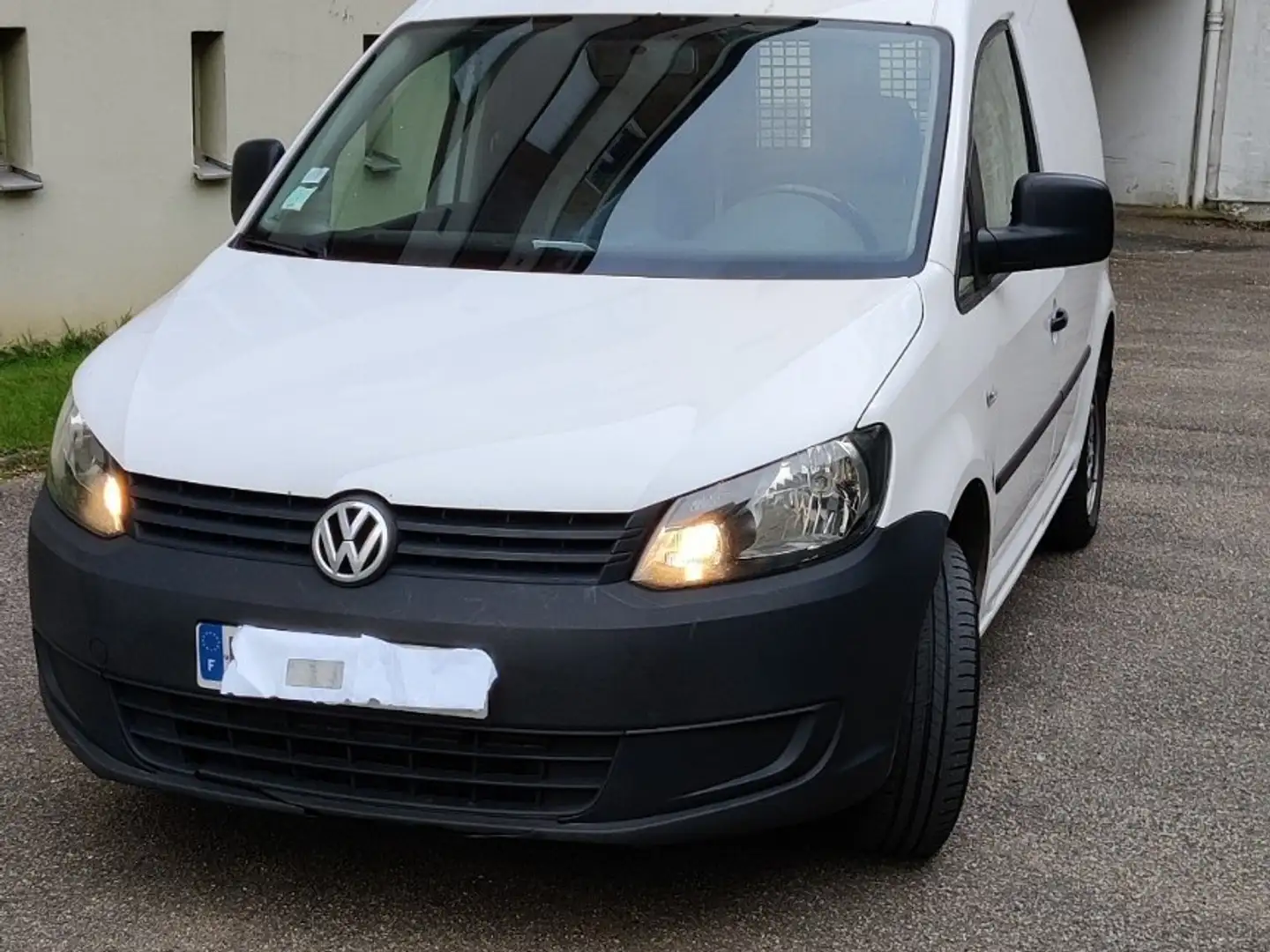 Volkswagen Caddy 1.6 CR TDI 102 FAP Highline Blanc - 1