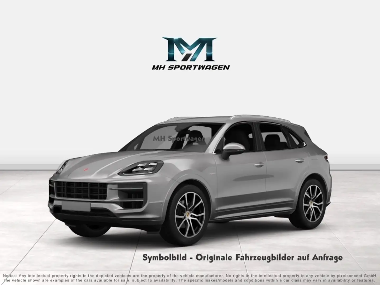 Porsche Cayenne E-Hybrid |Luftfederung|Panorama|22-Zoll Grau - 2