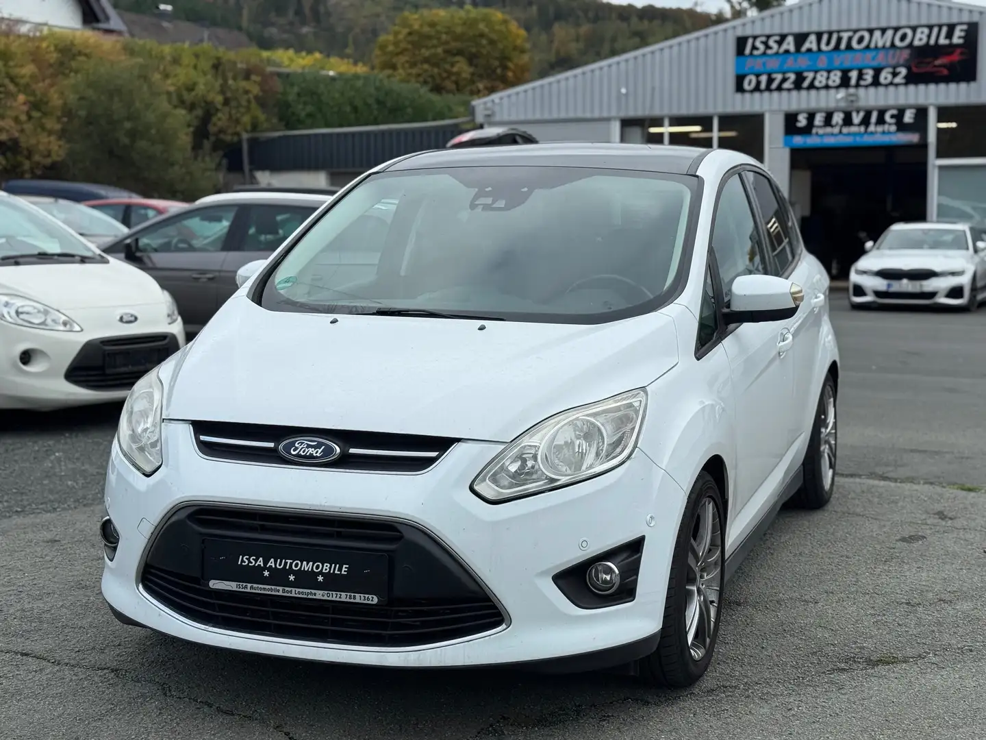 Ford C-Max Sync Edition/Panorama/EU5/Klima/TÜV/150PS/Alu Weiß - 1