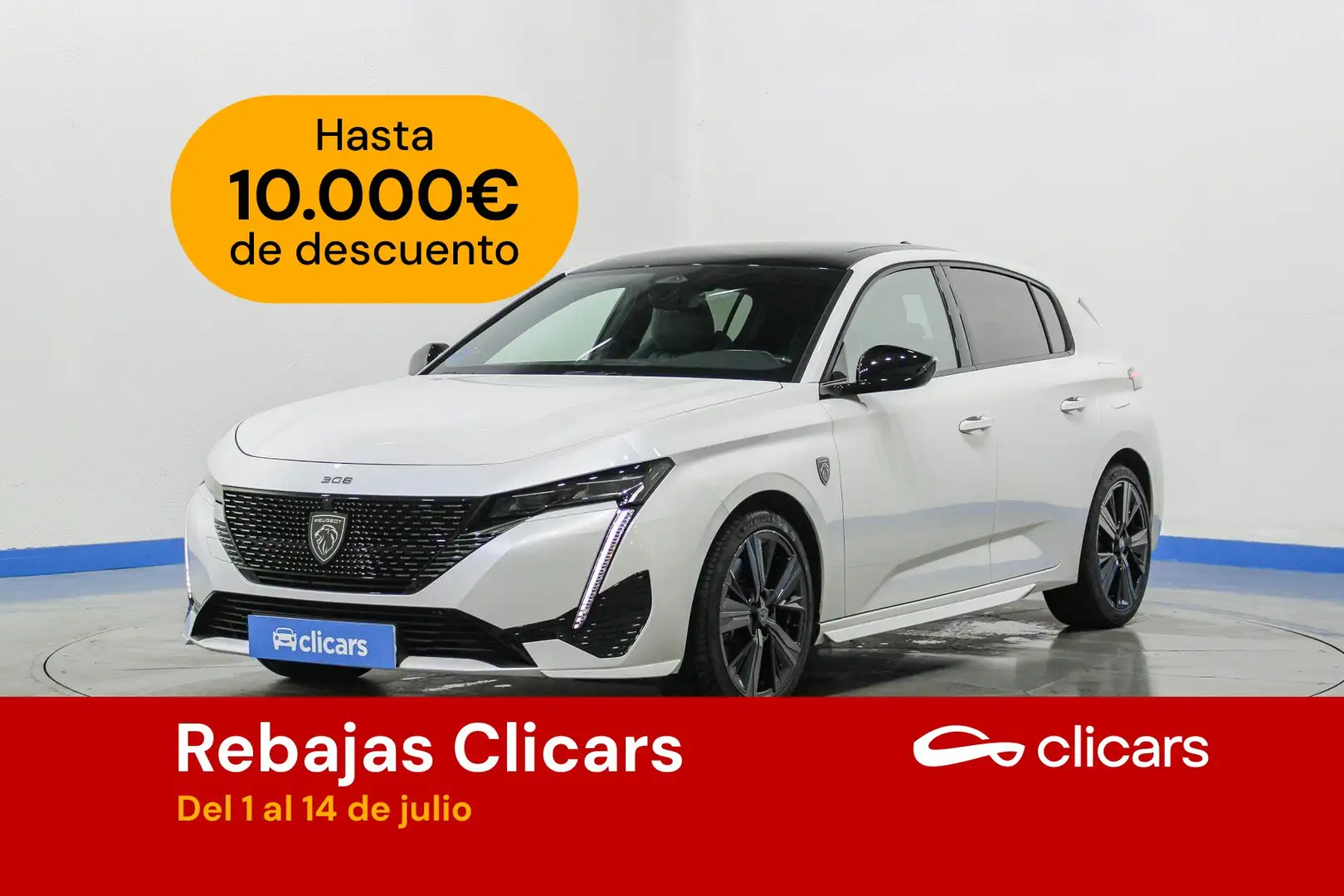 Peugeot 308 1.6 Hybrid GT Pack EAT8 225 Blanco - 1