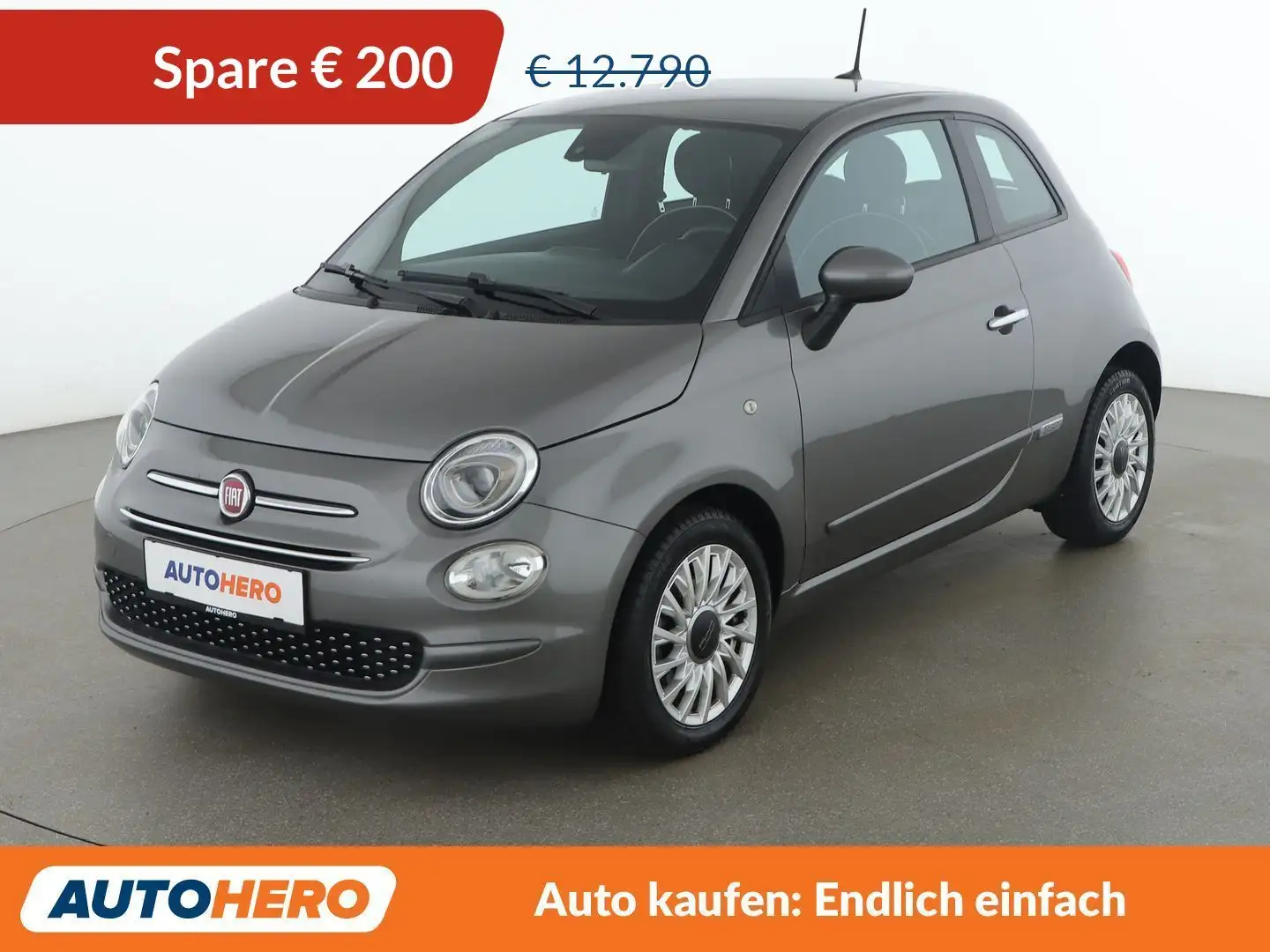 Fiat 500 1.0 Mild-Hybrid Lounge Grau - 1