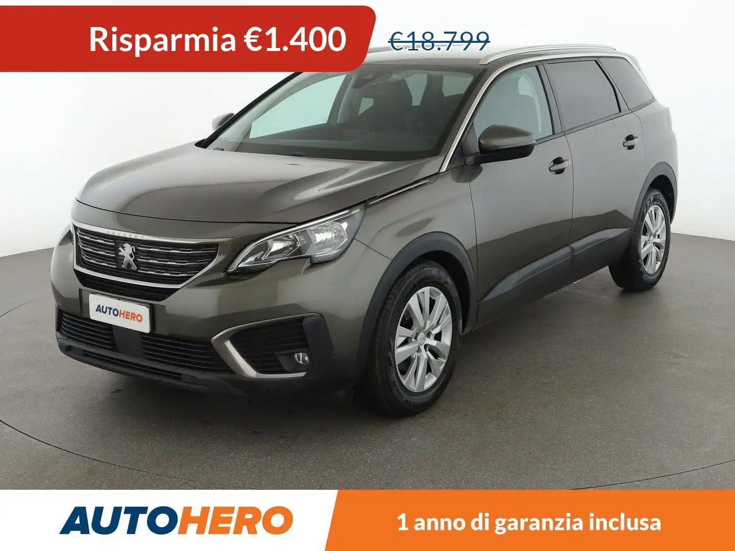 Peugeot 5008 1.5 Blue-HDi Active 130 CV Verde - 1